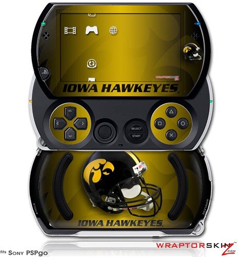 Iowa Hawkeyes Helmet - Decal Style Skins (fits Sony PSPgo)