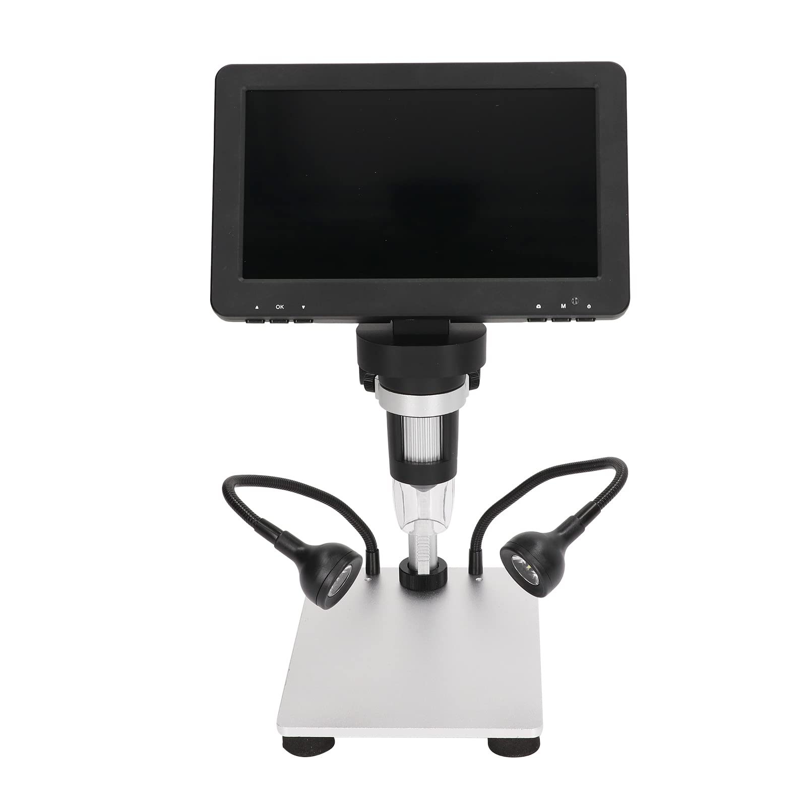 YWBL-WH Microscopio Digitale LCD, Schermo da 7 Pollici USB Microscopio