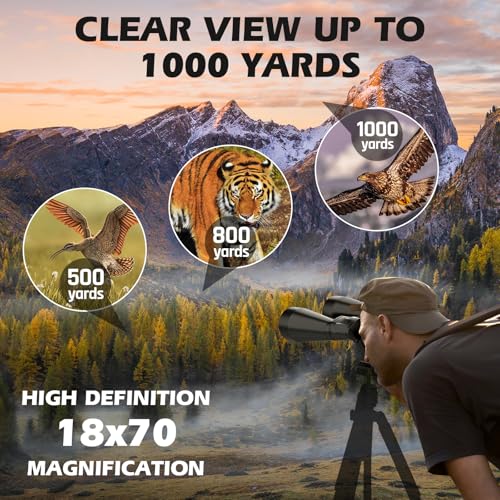Image of Sogries 18x70 High Power Binoculars for Adults Professional Long Range