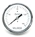 Miljoco LP2507267 2.5" Low Pressure Gauge, 1/4" NPT Center Back Mount, Range Input: 0-160 oz/sq. in.