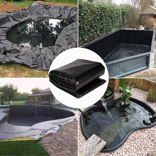 Bâche de bassins extérieurs en PEHD 0,12 mm membrane imperméable - 7