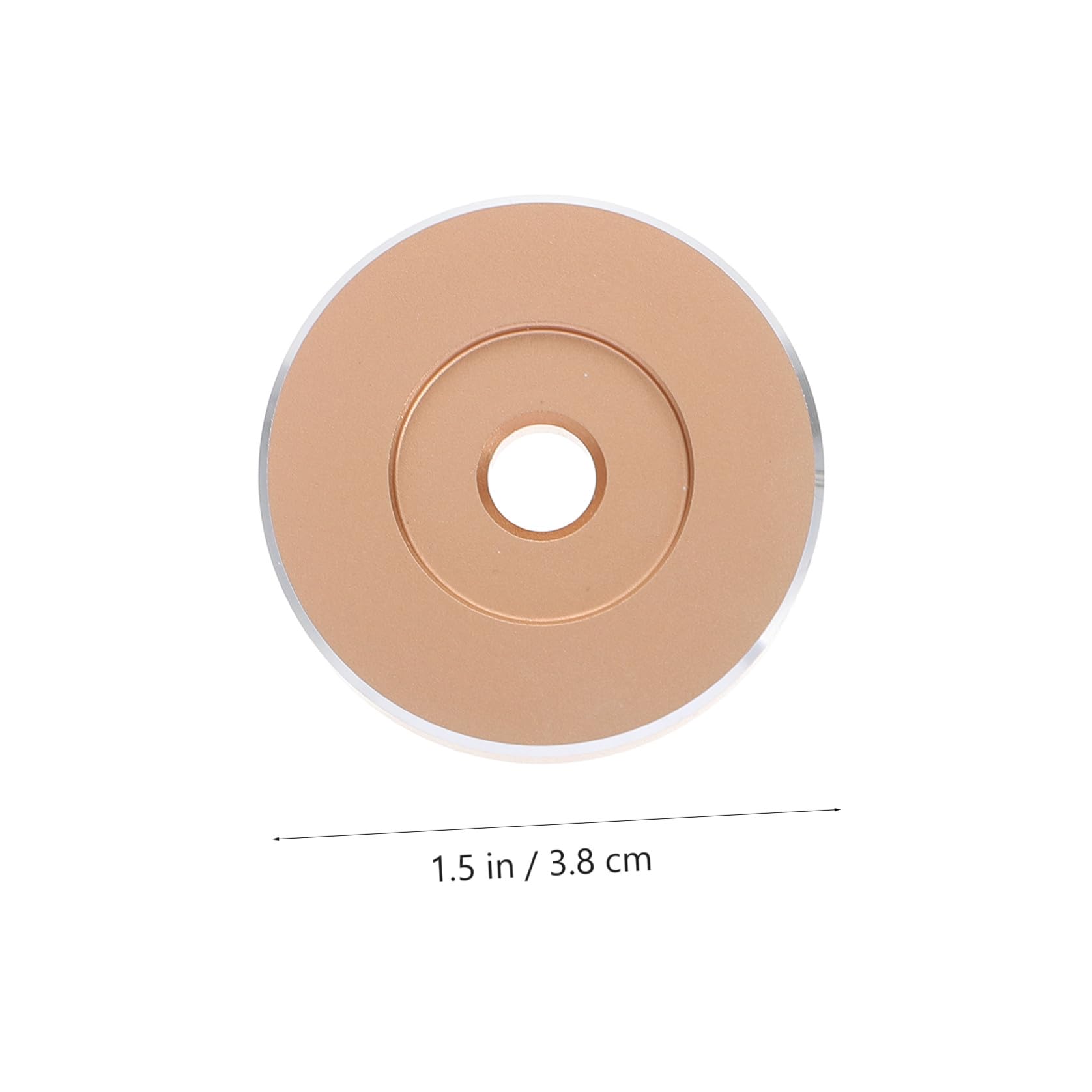 Uonlytech 5pezzi Adattatore Per Dischi Vinile Da Design Professionale e Compatto Facilita La Riproduzione Senza Ostacoli Compatibile Con Giradischi Giri