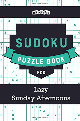 Riddler Sudoku Puzzle Book for Lazy Sunday Afternoons
