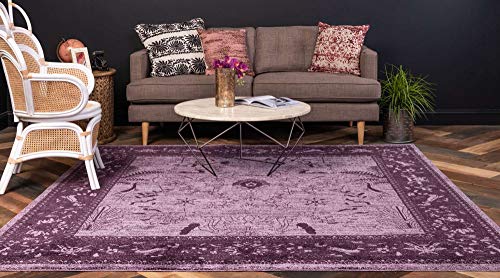 Unique Loom La Jolla Collection Tapete 245x245 cm Violeta miniatura 3