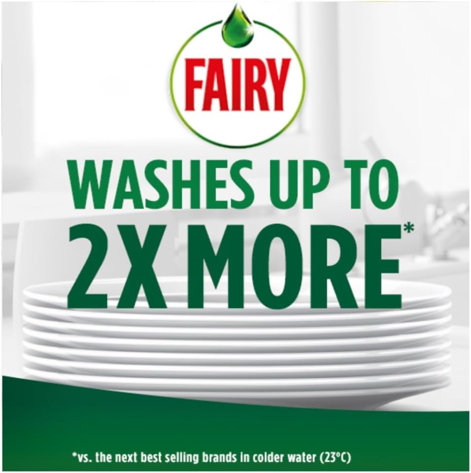 Fairy Original Washing Up Liquid Green with LiftAction 1015ML
