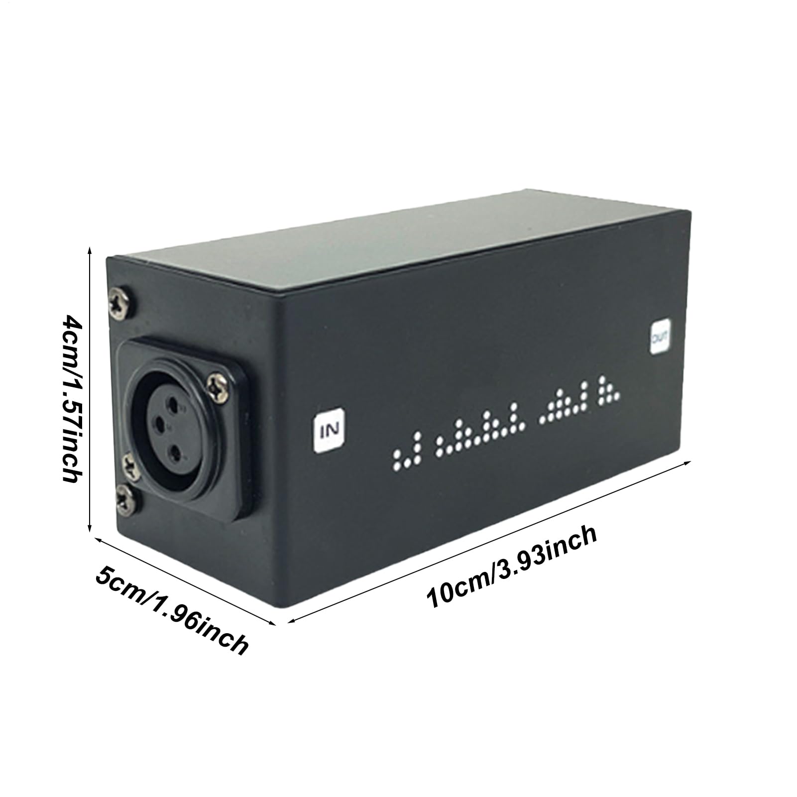 Audio Signal Preamplifier - Active Booster Device, Lossless Sound Amplifier Unit, Noise Reduction Processor | Podcast Vocal Recording Streaming Setup, Studio Broadcast Voice Enhancement Equ