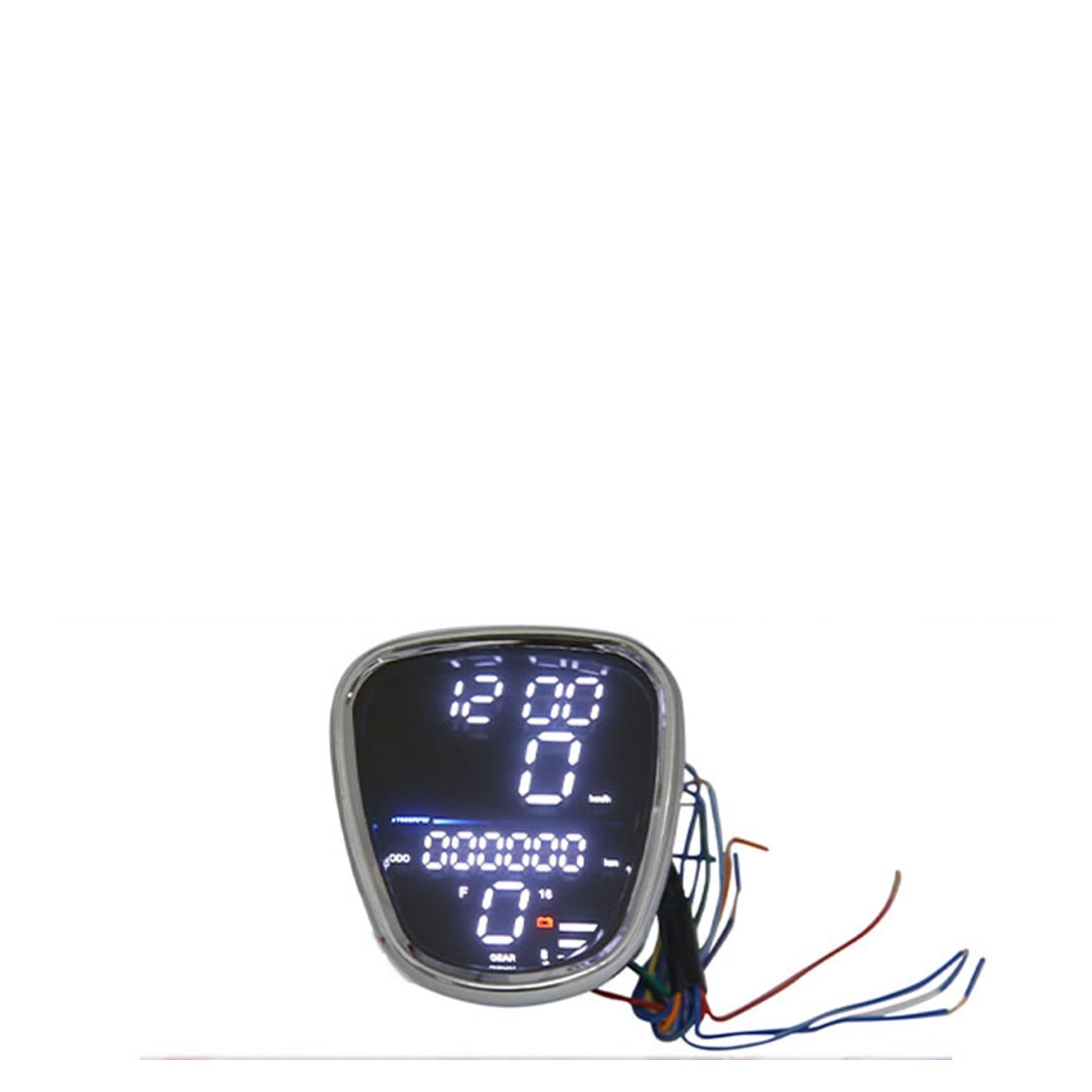 Compteur Kilométrique Double Compteur de Vitesse numérique à LED pour Moto pour C70 C90, Compteur kilométrique, odomètre, jauge