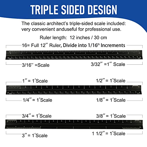 Dagongren D031 Architectural Scale Ruler thumb #2