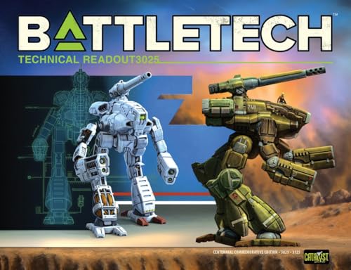 BattleTech Technical Readout: 3025 – Centennial Commemorative Edition | Catalyst Game Labs Sourcebook