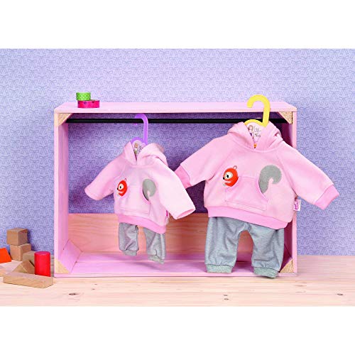 Zapf Creation 870044 Dolly Moda Sport-Outfit Pink, Puppenkleidung 39-46 cm – Bild 3