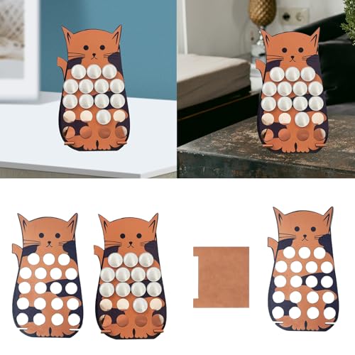 Space Efficient Coffee Pods Holder Cats Shape Coffee Pods Rack For Home Or Office Easy To With Antislip Feature
