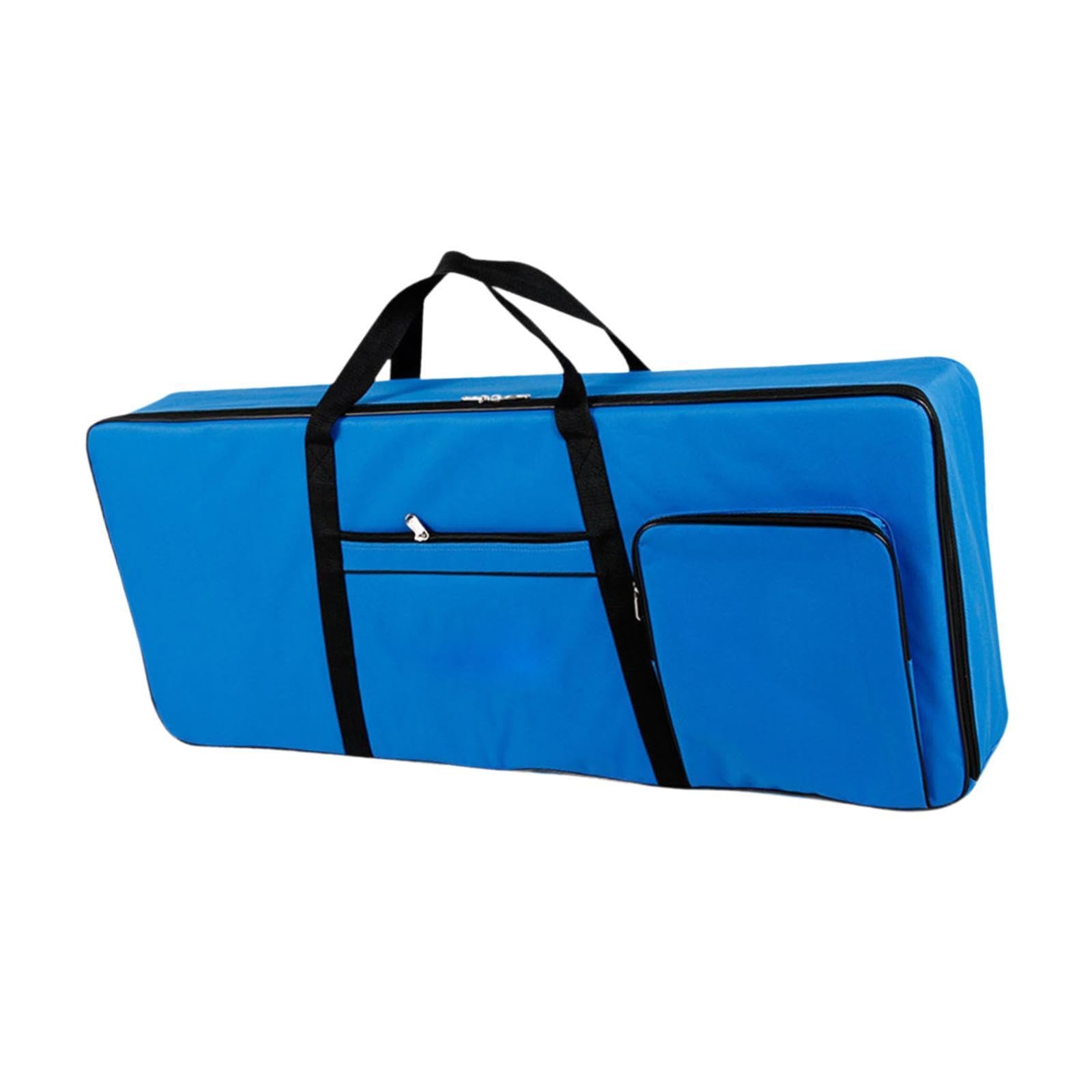 Amagogo Borsa per tastiera a 61 tasti, custodia protettiva per tastiera, custodia per il trasporto, custodia protettiva universale, borsa per tastiera per, Blu