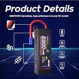 Emepovgy lot de 2 batteries LiPo 3S 5200 mAh prise EC5 photo 2