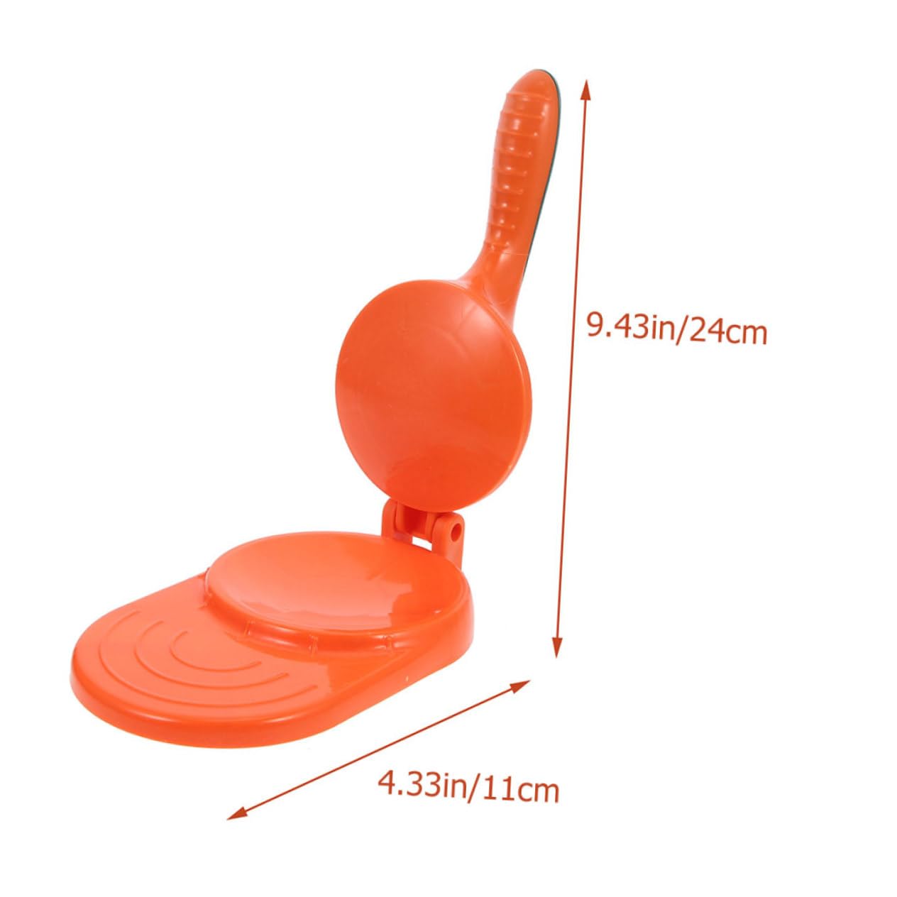 Luxshiny 2pcs Dumpling Skin Pressers Easy Dumpling Maker for Kitchen Food-grade Material Dough Pressing Molds