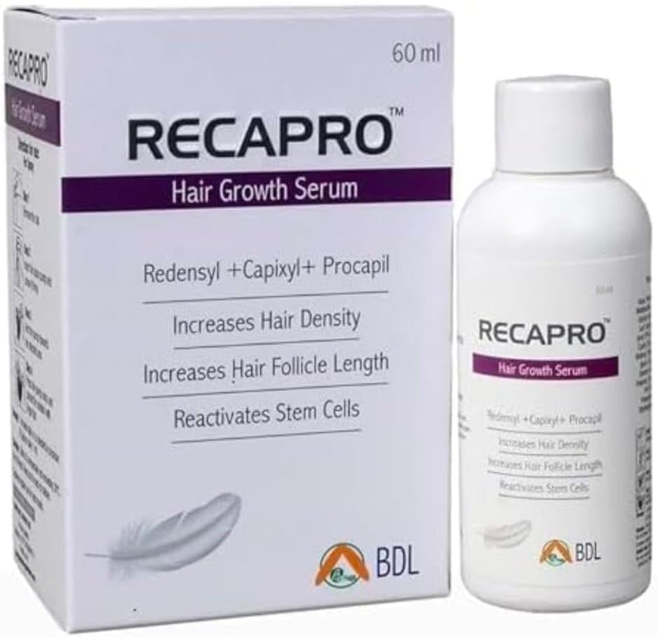 Hair Growth Serum, Redensyl + Capixyl + Procapil, Increases Hair Density (60ml)