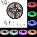 DAYBETTER 16.4ft Outdoor LED Strip Lights Waterproof, IP67 Led Strip Lights Kit with Remote Controller for Party Home Decoration Kicthen Bedroom Roof, Balcony, Deck, Pool