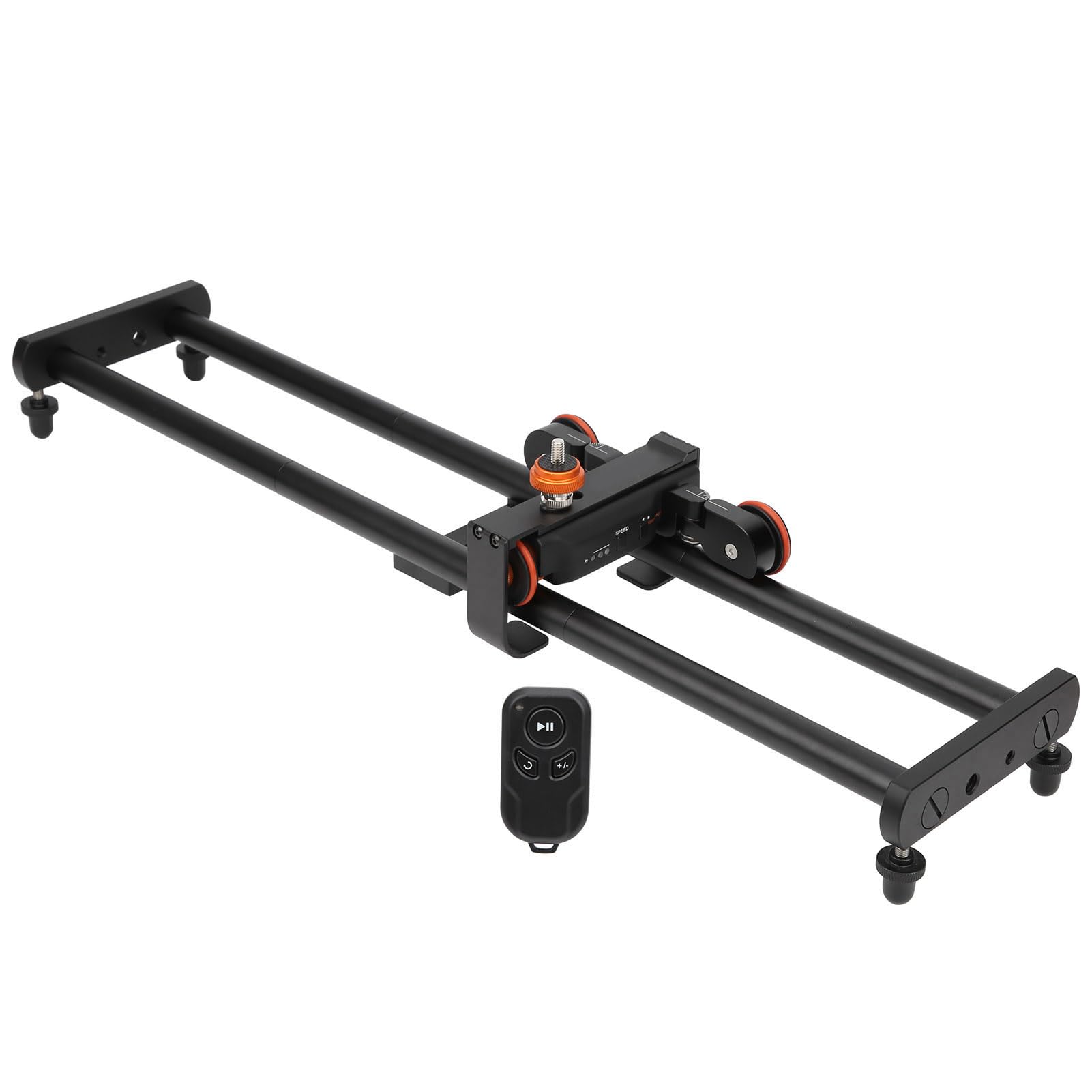 Carrello per Traccia Video della Fotocamera, Carrello con Cursore Regolabile per Fotocamera per la Fotografia di Filmati Video con Videocamera Stabile