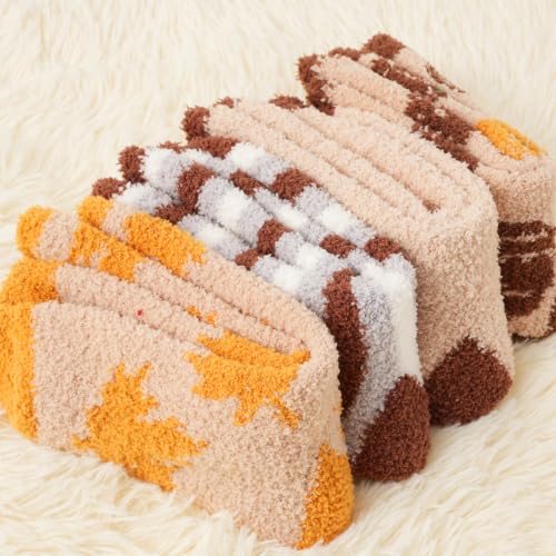 4 pcs Snuggle Sac Fuzzy Socks - image 3