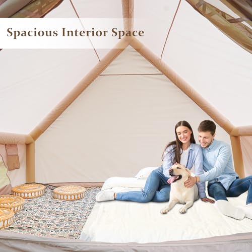 Carpa Inflable para Camping para 4-6 Personas miniatura 3