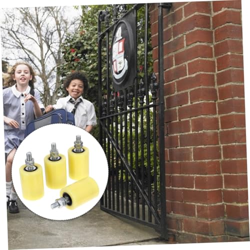 Galets de guidage robustes UKCOCO avec supports de rechange antichoc x4