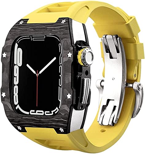Boîtier carbone Apple Watch SE 8 7 : protection et style sport de luxe