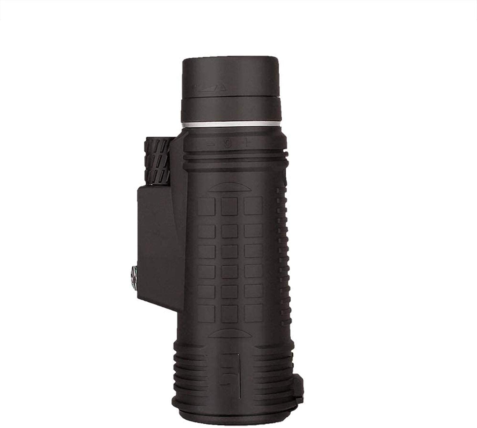 Monoculaire Compact HD 8x50 avec Vision Nocturne, Prisme BAK4 Haute Puissance, Objectif FMC, avec Adaptateur pour Smartphone, Observation des Oiseaux