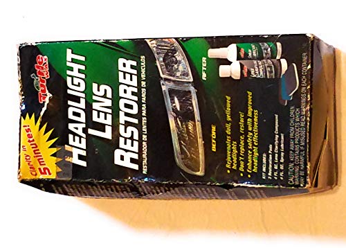 Turtle Wax Headlight Lens Restorer | Headlight cleaners, lens polishing kits, automotive cleaning, Turtle Wax (T240KT) Headlight Lens Restorer
