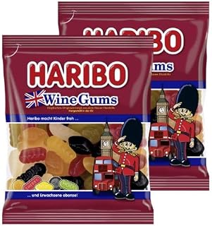 Haribo Wine Gums Bag 2 x 500 g