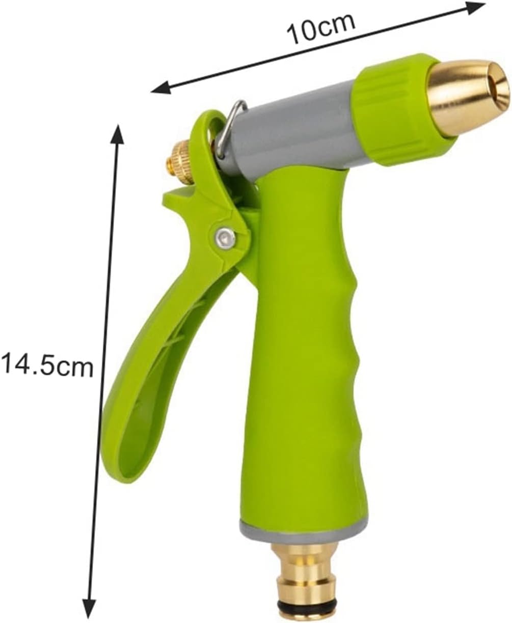 Water Gun Sprayer-Aluminum Alloy Household High Pressure Car Wash Water Gun Nozzle Garden Irrigation Watering Sprayer