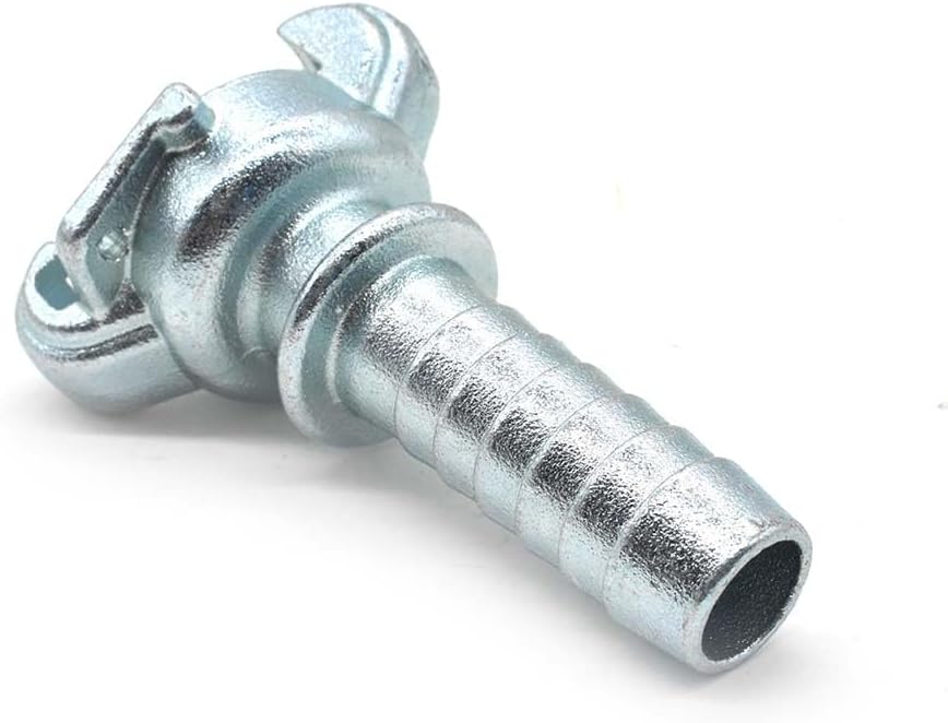 Interstate Pneumatics CU-853 3/4 Inch Hose Barb Straight Through Jack Hammer Coupler-Pack of 25