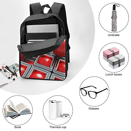Sac à dos imprimé en 3D Cube idée cadeau rentrée scolaire