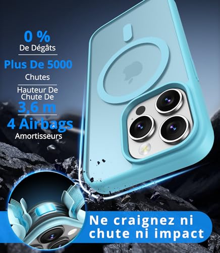 Coque iPhone 13 Pro fine antichoc pour éviter les bris d'écran et les rayures - 2
