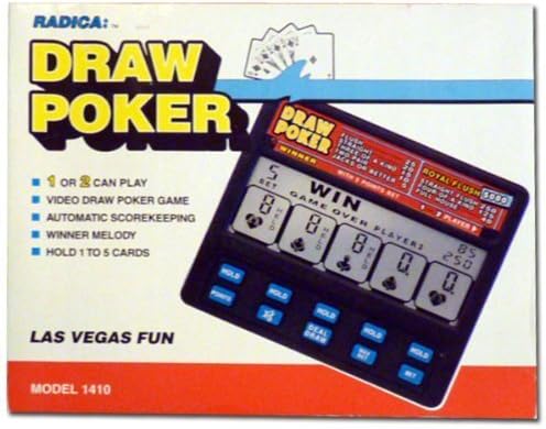 Radica Draw Poker 5000 Royal Flush Model 1410