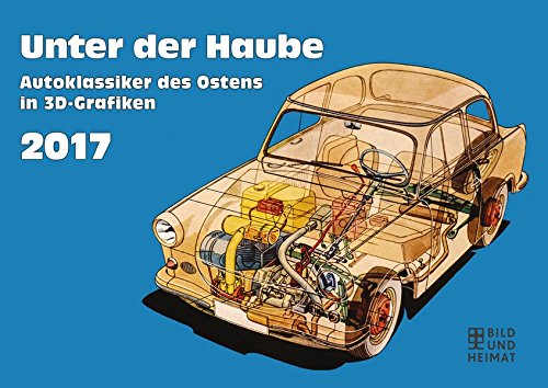 Unter der Haube 2017: Autoklassiker des Ostens in 3D-Grafiken Unter der Haube 2017: Autoklassiker des Ostens in 3D-Grafiken