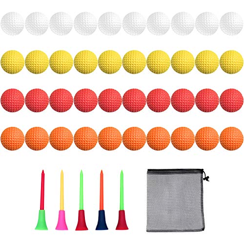 Bac-kitchen 40 Pack Foam Golf Balls