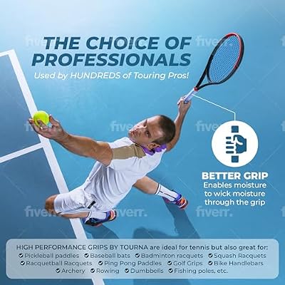 Tourna Grip Original Dry Feel Sweat Absorbing Tennis Grip