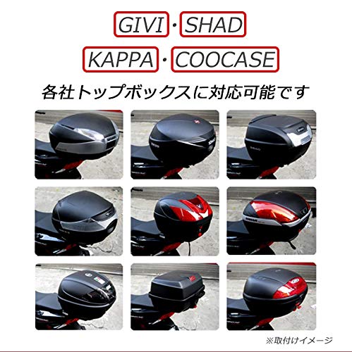 R-SPACE ライトキャリア　CT125 ハンターカブ用 JA55・JA65 R-SPACE ライトキャリア ブラック ホンダ CT125 ハンターカブ用