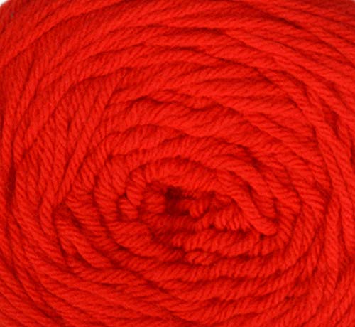 Image of WOA Fashions Pastel Color Acrylic Hand Knitting Yarn (Candy Red) (200gms)