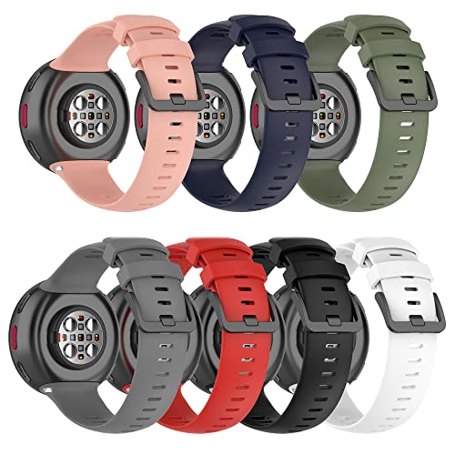 Fit For Polar Vantage V2 Bands For Women Men, Sport Soft Silicone Replacement Watch Bands Straps Wristbands Bracelet Accessories Fit For Polar Vantage V2 Smartwatch (Green) #TOP5