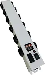 Filtro De Linha Profissional Protetor Eletrônico 12 Tomadas Espaçacadas Extensão Régua Bivolt