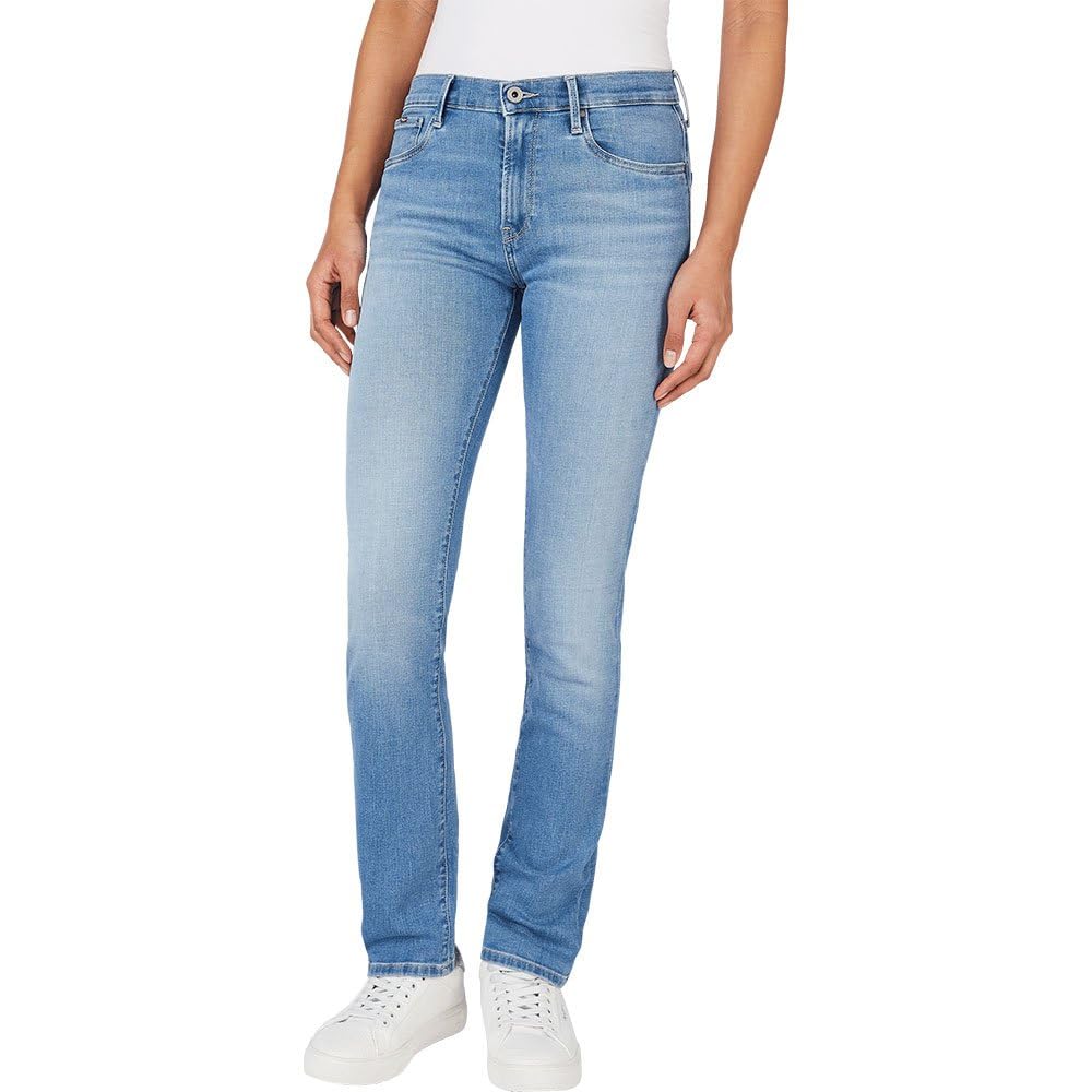 Pepe Jeans Women's Blue (Denim-Mi6) Slim Jeans Hw 29W/30L
