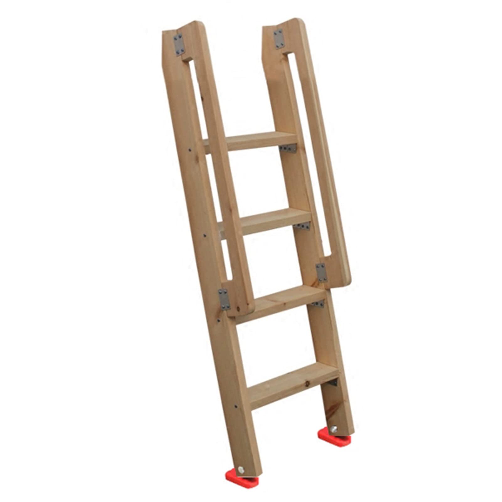 Échelle de lit superposé en bois 4 marches loft et caravane