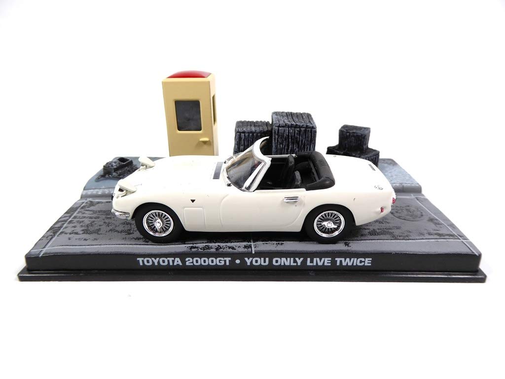 - Car 1/43 TOYOTA 2000GT James Bond 007 from the movie You Only Live Twice (DY007SP)