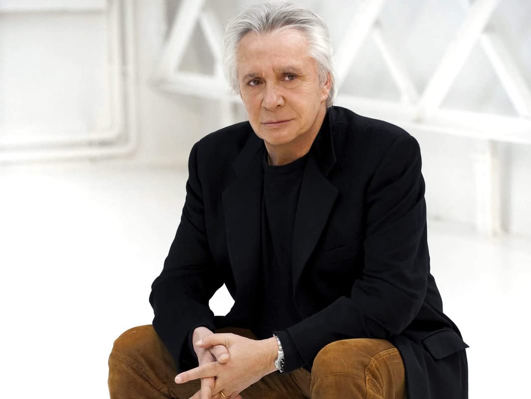 Peinture Diamant 5D Michel Sardou – Kit Diamant Rond Complet Chanteur Français Rock