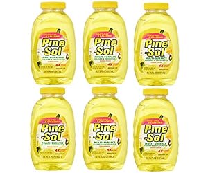 Image of Pine-Sol Multi-Surface Cleaner and Deodorizer, Lemon Fresh, 10.75 oz - Concentrate Makes 5 Gallons - 4X Cleaning Action (6)