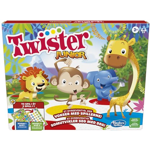 Jeu Twister Junior Hasbro F7478 pour animer les fêtes d'enfants à la maison