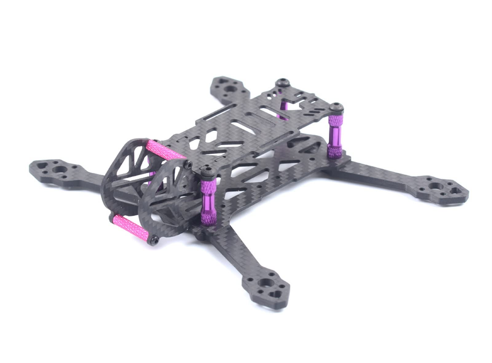 Turtle Dual Split, do MINI, 3 cale, rozstaw osi 145 mm, ramię 3 mm, rama wyścigowa FPV z włókna węglowego Zestaw do budowy dronów