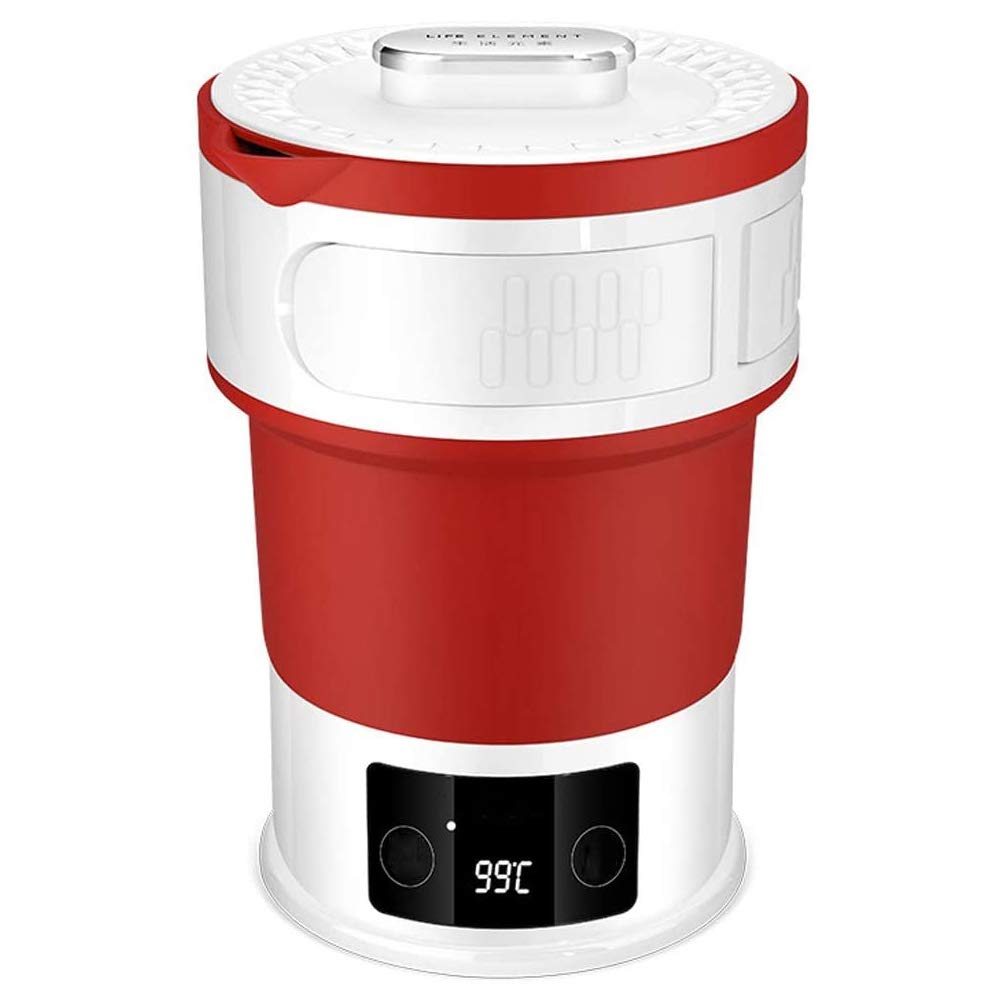 Bouilloire pliable 0,6 L en acier inoxydable 800W avec arret automatique