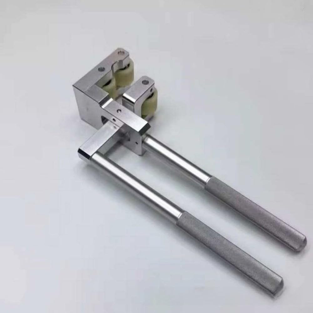 Pinza crimpatrice per stecche da biliardo, in lega di alluminio, color argento, pinza di precisione per riparazioni e intarsi di filettature