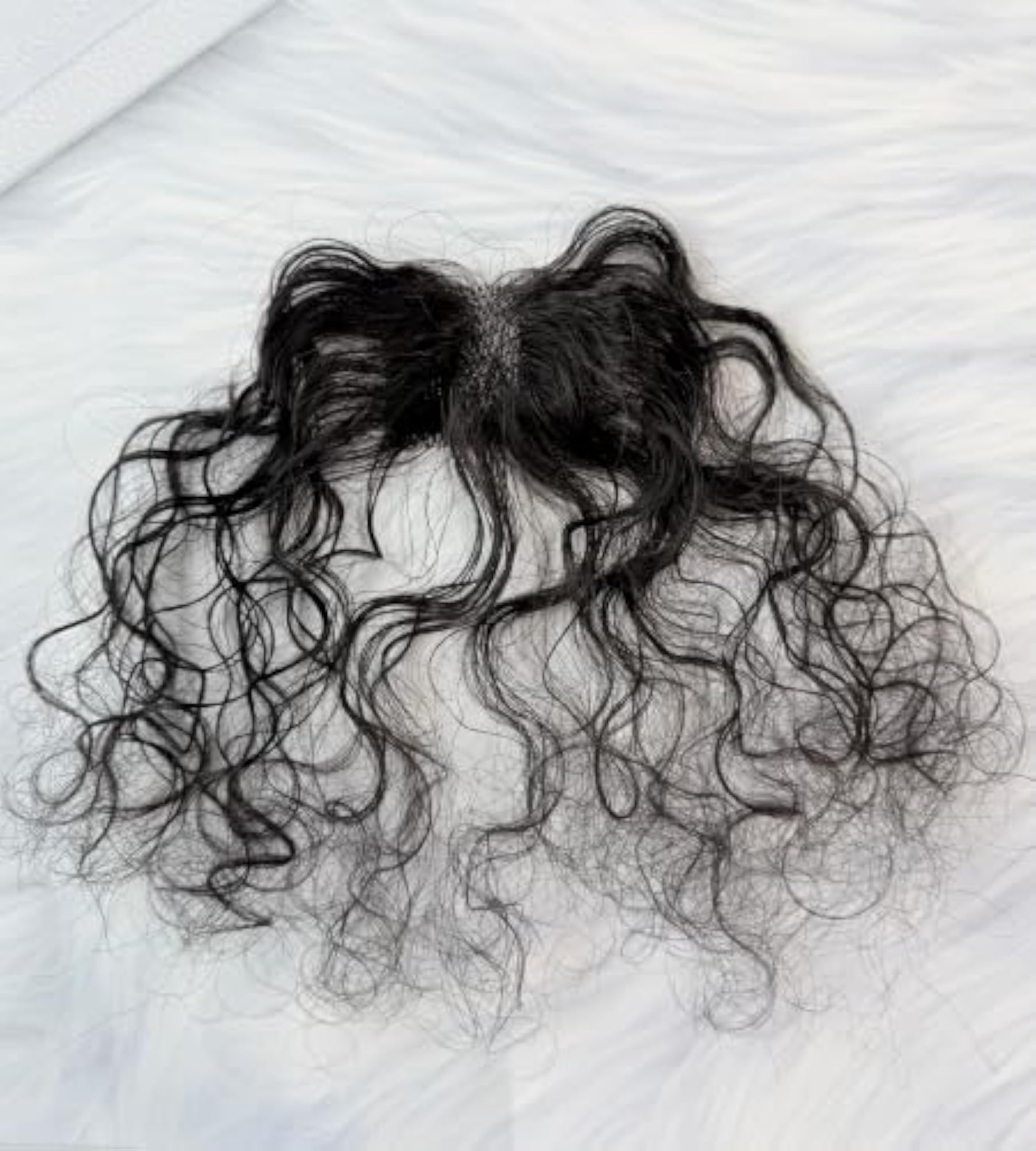Front Thinning Patch for Women, Curly Hairline Extension